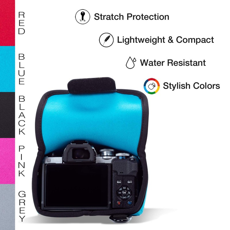 MegaGear MG1937 Ultra Light Neoprene Camera Case Compatible with Olympus