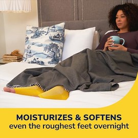 Dr. Scholl's Renovación de Pies Ásperos y Secos Ultra - Tratamiento Nocturno con Crema para Pies Nocturna de 3 oz con Aloe, Aceite de Coco y Urea y Ca