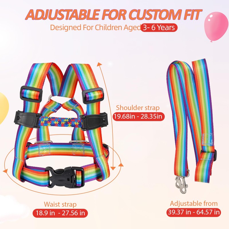 JXM Safety Walking Harness for Kids with Autism and Special