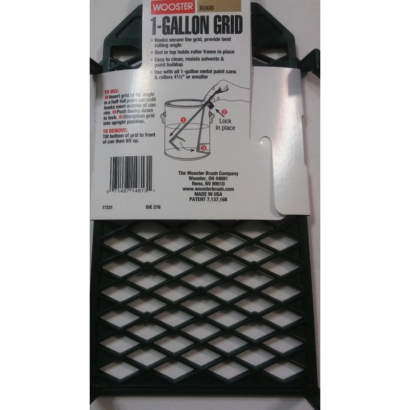 Wooster 1 Gallon Paint Grid Lot of 6 R008