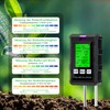 Wigearss 6-in-1 Soil Meter pH Moisture Temperature Light Soil Tester