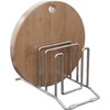 Cutting Board Holder Stainless Steel Wire Chopping Board Stand Cutting