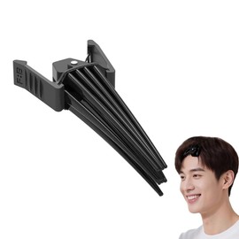 Volume clip, bangs volume clip, bangs lift clip, root lift clip section, hairstyle, volume, flat hair, fluffy hair, heat-free curls, flowing hair