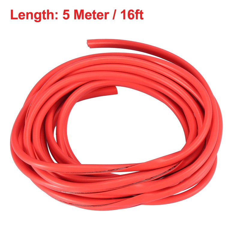 X AUTOHAUX 16ft 5 Meter Rubber Car Door Protector Strip
