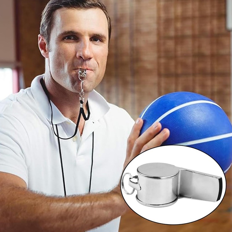 FENQURO Referee Set, Football Referee Cards Referee Whistle Set, with