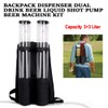 YIYIBYUS YIYIBYUS Dual Tank Backpack Drink Dispenser Portable Dual Barrel