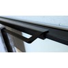Hand Towel Holder Black Anodised 270 mm for Kitchen Bathroom