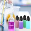 Yalbdopo 50Pcs, 10Ml Empty Plastic Dropper Bottles Portable White Squeezable