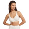 Sloggi Women's Ever Ease Soft Bra, Silk White