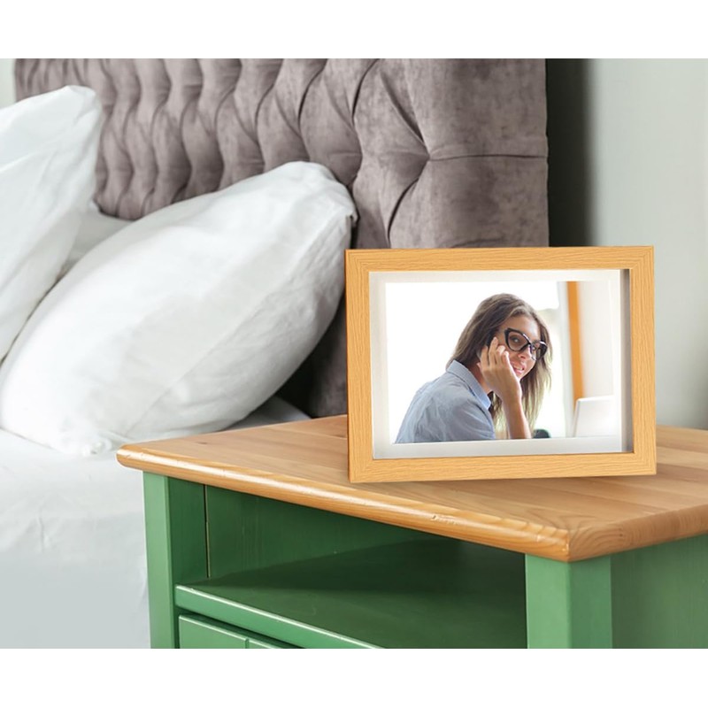 marysgift A4 Picture Frame, Photo Frame, Vertical or Horizontal Hanging/Stand,
