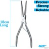 YNR Fish Bone Remover Pliers Tweezers Clamps Seafood Preparation Tools