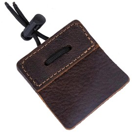 Tiardey 3 PCS Leather Archery Finger Tab Adjustable Bow Hand Protector Faux Leather Tab