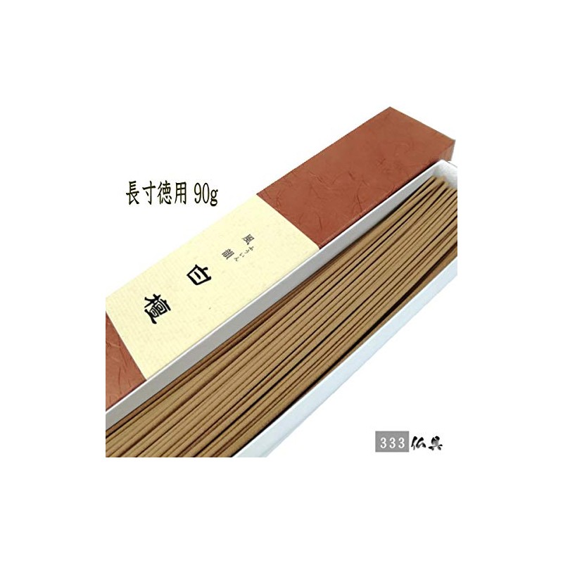 Minorien Incense Rhyme, Sandalwood, Long Value Pack, Round Bar (3.2