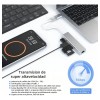 Adaptador USB Ethernet Moreka 4 en 1 RJ45 a USB