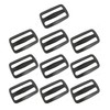 D DrNeeko 10 Pcs 2 Inch Black Plastic Tri-glide Slides