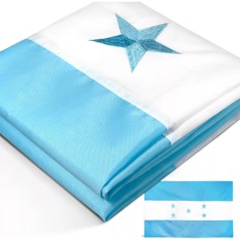 Anley EverStrong Series Honduras Flag 3x5 Foot Heavy Duty Nylon - Embroidered