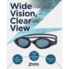Zoggs Panorama Swim Goggles with Tinted Lenses (Blue/Tint Blue) Anti-Fog,