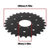 eMagTech Pack of 2 28T Bicycle Fixed Chain Wheel Fixed