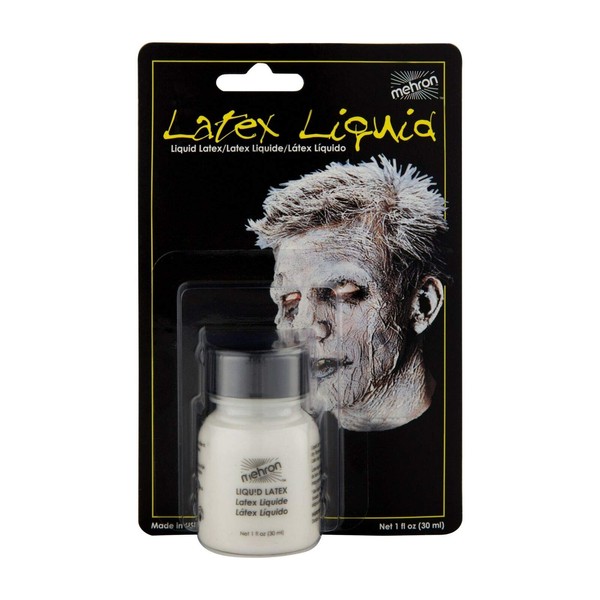Mehron Makeup Liquid Latex (1 oz) (Clear Flesh)