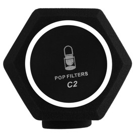 VOANZO Microphone Wind Shield Pop Filter Isolation Ball Density Sound Absorbing Foam for Studio Quality Recording Noise Reduction for Vocal Recording Mic Windscreen