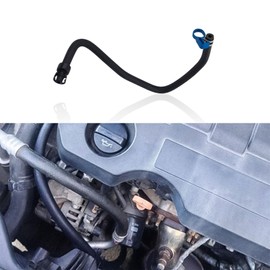 HEVLE Car Radiator Coolant Hose, Engine Coolant Recovery Tank, Upper Inlet Coolant Bypass Hose Compatible with Chevy GM, Replaces OEM#13251447 13408385