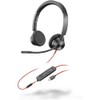Poly Headset Blackwire C3325-M Stereo USB-C/A & 3.5mm Teams