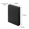 Yamazaki 1910 Magnetic Money Box Black Main Unit (W x