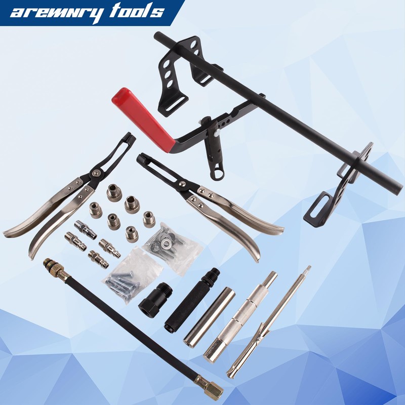 aremnry Valve Spring Compressor Cylinder Head Service Set Universal Overhead