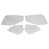 Car Door Speaker Cover Stainless Steel Speaker Grille Trim Replacement