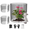 3 Pack Wire Plant Protectors, 13.5" Dia x 14" H