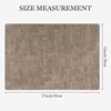 Enaskv Faux Leather Heat Resistant Placemats Set of 6 –