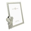 GIFTY GIFTY Modern Silver Thin Boarder Elephant Photo Frame /