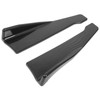 2 Pcs 35cm Rear Bumper Canard Lip Splitter Left Right