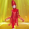 Perfeclan Squid Costume Adults Cosplay Costume Apparel Party Supplies Comfortable
