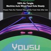 YOUSU Tri Color PLA 3D Printer Filament 1.75mm, Coextrusion Rainbow
