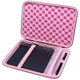 LTGEM Drawing Tablet Case Compatible with XPPen Drawing Tablet StarG640 Digital Graphic Tablet (Rose Gold)