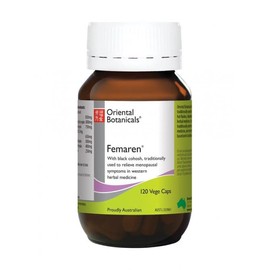 Oriental Botanicals Buy Oriental Botanicals Femaren 120 Capsules Online