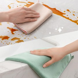 Multi Functional Double-layer Thick Cleaning Towel Microfiber Kitchen Cloth