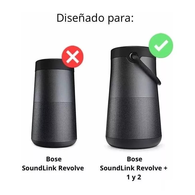 Estuchelandia Estuche Protector De Viaje Para Bocina Bose Revolve Plus