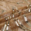 Metme Women's 1920s Scarf Wraps Sequin Deco Fringed Wedding Cape