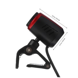 Gadpiparty 1 Set High Definition Webcam with Auto Focus USB Streaming Camera for Online Courses Video Conferencing and Live Streaming Compatible with Laptops and Desktops