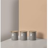 Typhoon Living Tea Storage Canister, Grey, 1400.731V, 1 Litre