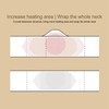 Electric Heating Scarf 3 Gears Indicator Light Skin Friendly Windproof