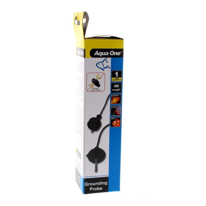 Grounding Probe Titanium Aquarium 4m Cable Kongs Prevents Electric Shocks