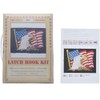 QJBMEI Latch Hook Rug Kits for Adults with Printed American
