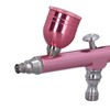 Airbrush Gun Pink 0.3mm Diameter Nozzles Portable Air Brush Painting