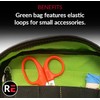 Rescue Essentials Color Coded Accessory/Organizer Travel Bags with Clear Window