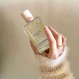 Culti Milano Mediterranea Room Spray | Woody Home Fragrance, Long Lasting Room Air Freshener Home Spray Deodorizer Nonstop Freshness Notes of Bitter Orange, Lemon, Neroli, Ginger, Cedarwood 3.4oz