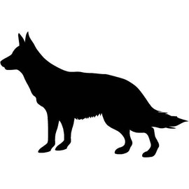 German Shepherd Dog Car Van Sticker Graphic Decal #3
