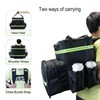 MEODOASSY Food Delivery Backpack,17"x17"x16" Insulated Pizza Delivery Backpack,Large Motorcycle Food